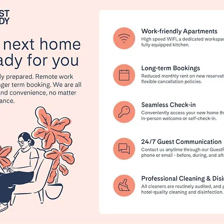 Guestready - Modern Fully Equipped *